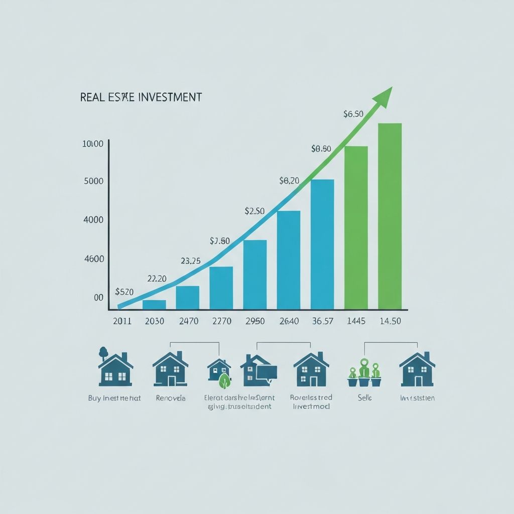 Gráfico de crescimento patrimonial